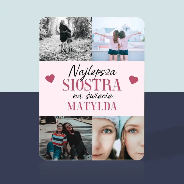 Fotokolaż: Najlepsza Siostra - Karty Do Gry