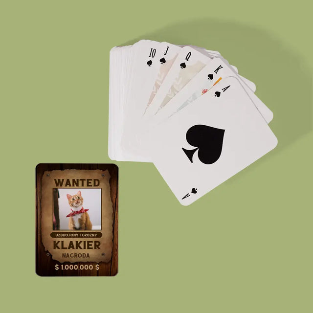 Zdjęcie i Podpis: Poszukiwany Zwierzak - Karty Do Gry