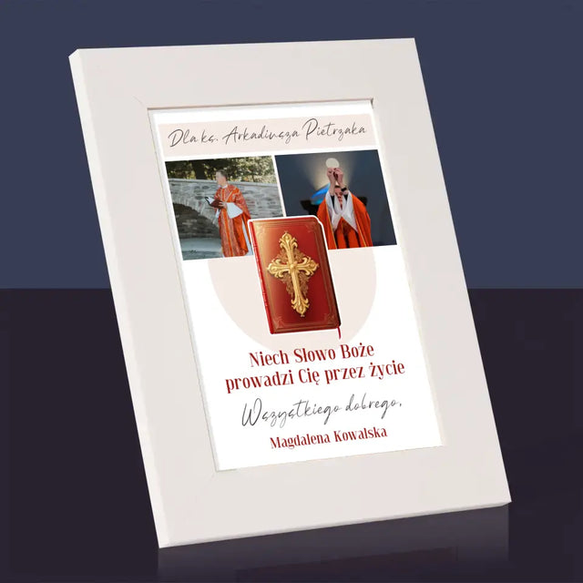 Fotokolaż: Słowo Boże - Ramka Na Zdjęcie