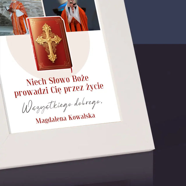 Fotokolaż: Słowo Boże - Ramka Na Zdjęcie