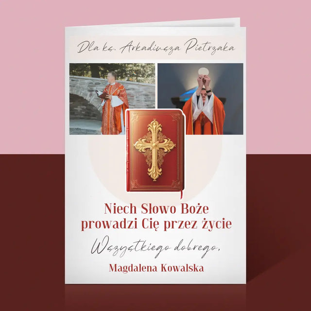 Fotokolaż: Słowo Boże - Kartka z Życzeniami