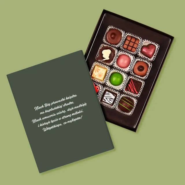 Fotokolaż: Wszystkiego Najlepszego Krzyż - Personalizowane Praliny