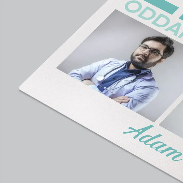 Fotokolaż: Lekarz Cechy - Podkładka Na Biurko