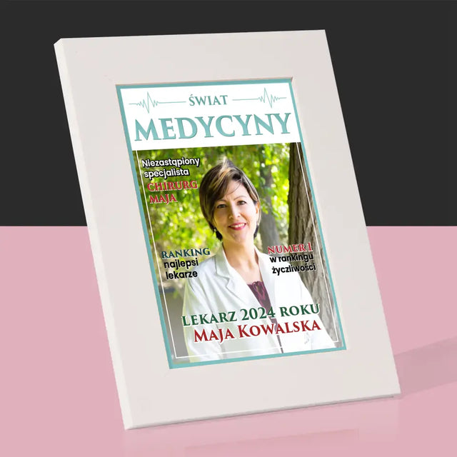 Okładka Magazynu: Świat Medycyny - Ramka Na Zdjęcie