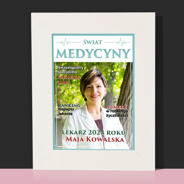 Okładka Magazynu: Świat Medycyny - Ramka Na Zdjęcie