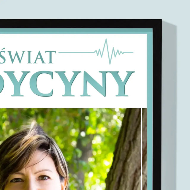 Okładka Magazynu: Świat Medycyny - Wydruk Obramowany