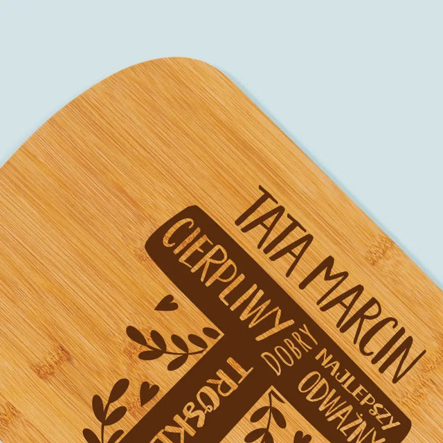 Monogram: Tata Cechy - Deska Kuchenna z Grawerem