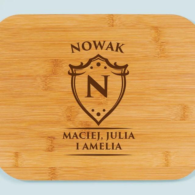 Monogram: Monogram Herb - Deska Kuchenna z Grawerem