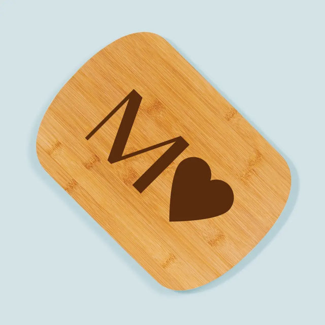 Monogram: Monogram Serce - Deska Kuchenna z Grawerem