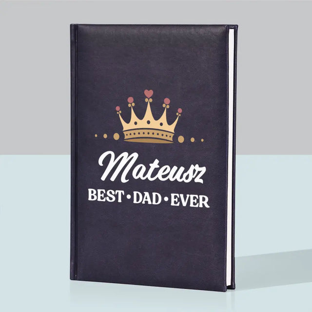Monogram: Best Dad - Notes Książkowy z Nadrukiem