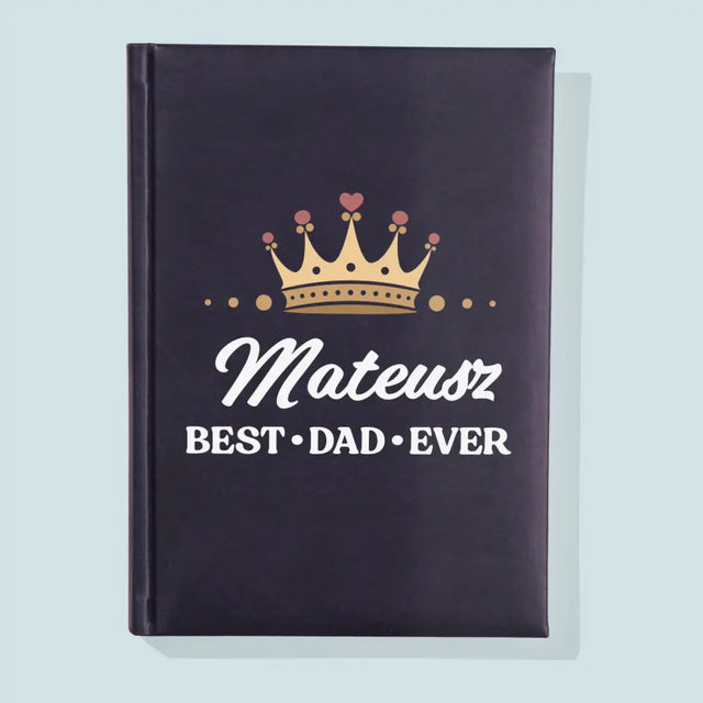 Monogram: Best Dad - Notes Książkowy z Nadrukiem