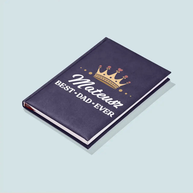 Monogram: Best Dad - Notes Książkowy z Nadrukiem