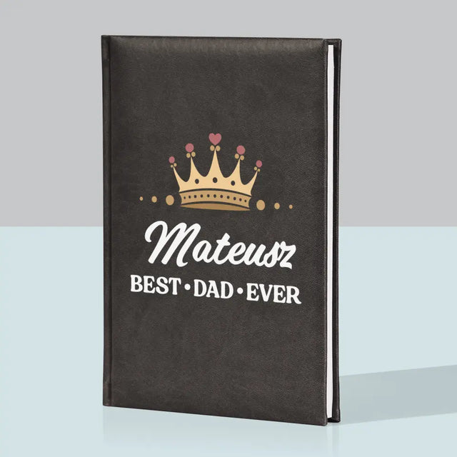 Monogram: Best Dad - Notes Książkowy z Nadrukiem