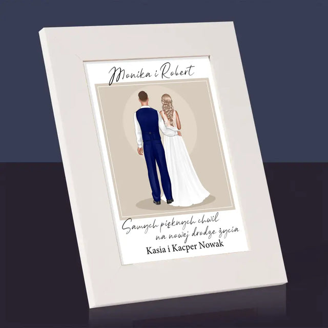 Kreator Postaci: Para Młoda - Ramka Na Zdjęcie