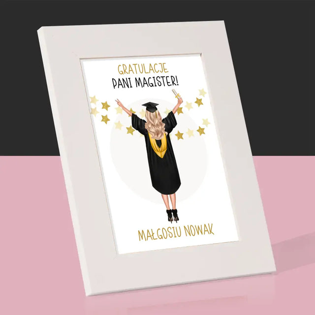 Kreator Postaci: Jesteś Magistrem - Ramka Na Zdjęcie