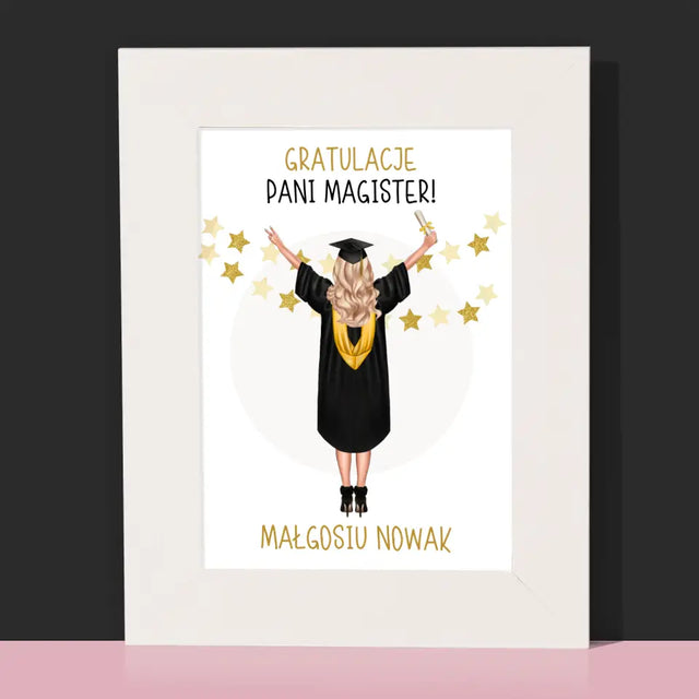 Kreator Postaci: Jesteś Magistrem - Ramka Na Zdjęcie