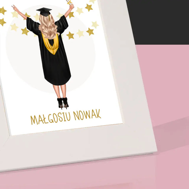 Kreator Postaci: Jesteś Magistrem - Ramka Na Zdjęcie