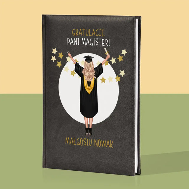 Kreator Postaci: Jesteś Magistrem - Notes Książkowy