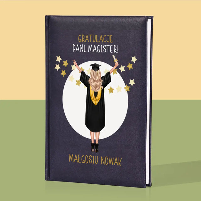 Kreator Postaci: Jesteś Magistrem - Notes Książkowy