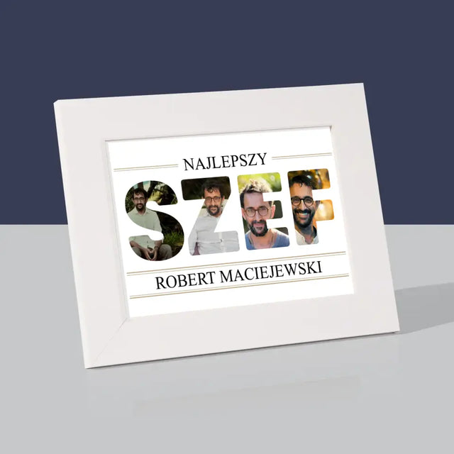 Słowo Ze Zdjęć: Najlepszy Szef 2 - Ramka Na Zdjęcie