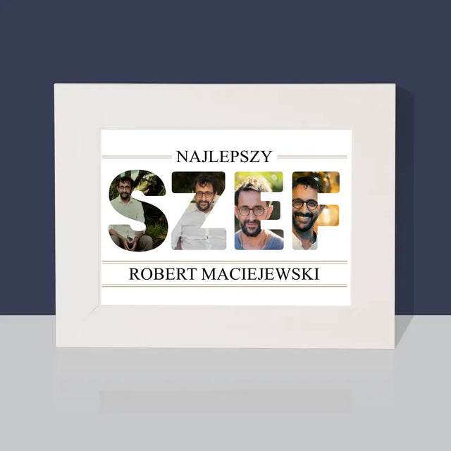 Słowo Ze Zdjęć: Najlepszy Szef 2 - Ramka Na Zdjęcie