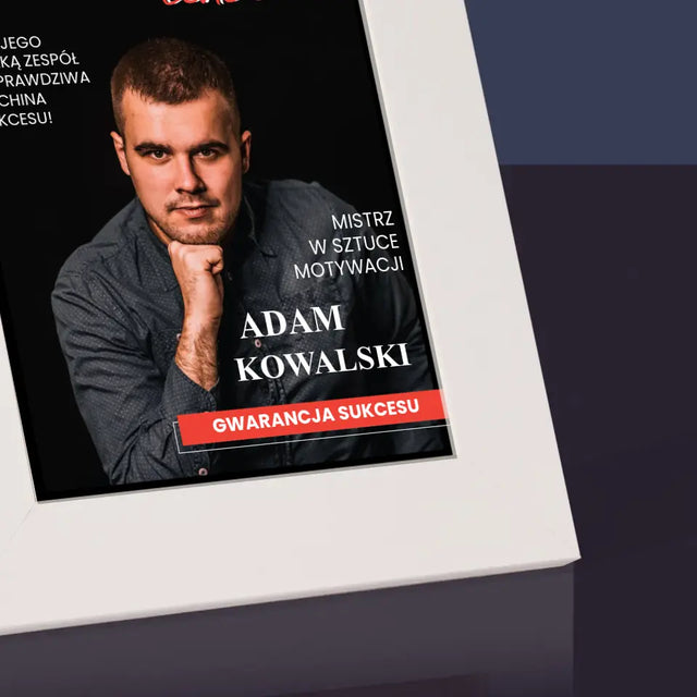 Okładka Magazynu: Team Leader - Ramka Na Zdjęcie