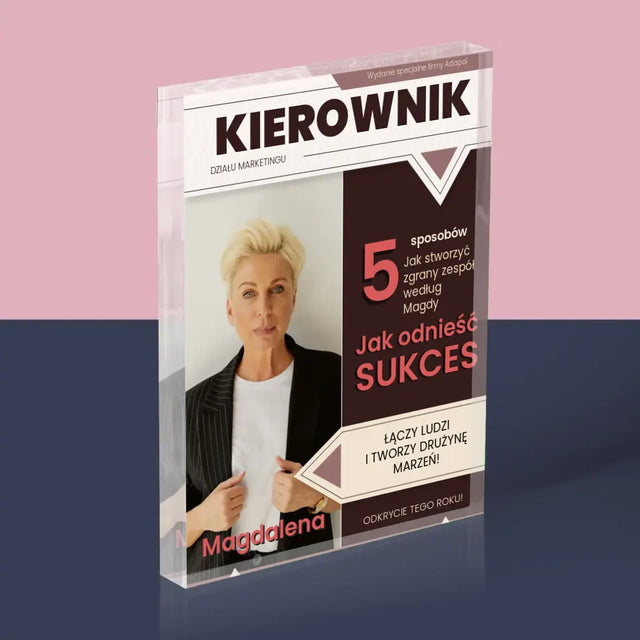 Okładka Magazynu: Kierownik - Blok Akrylowy
