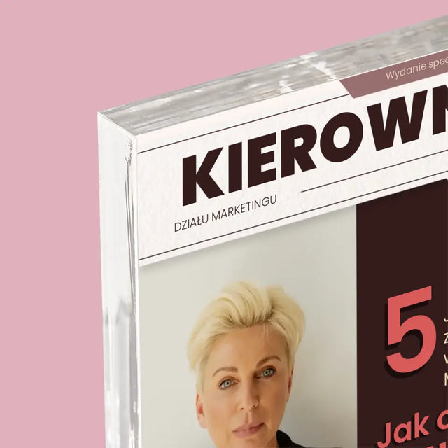 Okładka Magazynu: Kierownik - Blok Akrylowy