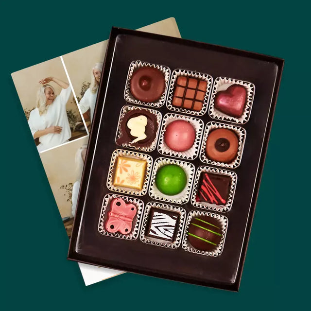 Fotokolaż: Udanej Emerytury - Personalizowane Praliny