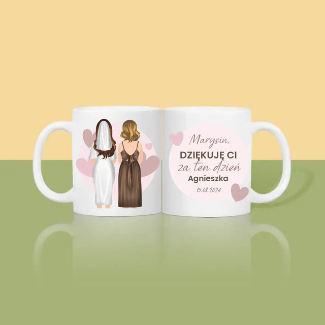 Kreator Postaci: Świadkowa - Kubek z Nadrukiem