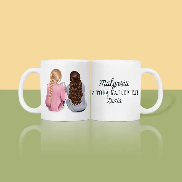 Kreator Postaci: Przyjaciółki - Kubek z Nadrukiem