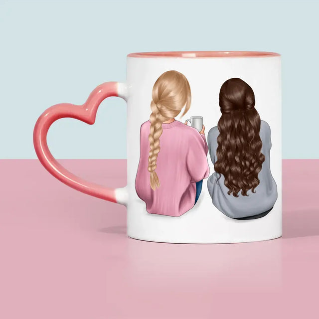 Kreator Postaci: Przyjaciółki - Kubek z Nadrukiem