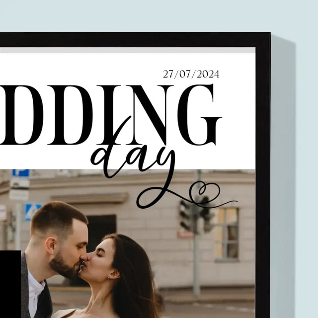 Okładka Magazynu: Wedding Day - Wydruk Obramowany