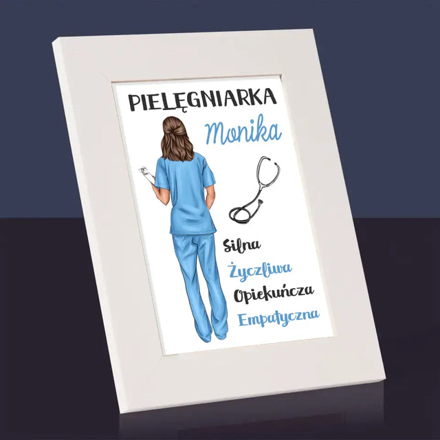 Kreator Postaci: Cechy Pielęgniarki - Ramka Na Zdjęcie