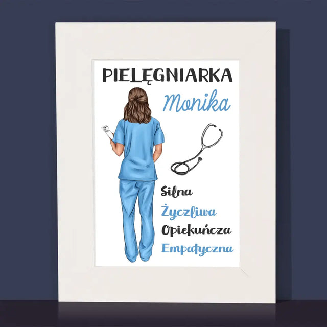 Kreator Postaci: Cechy Pielęgniarki - Ramka Na Zdjęcie