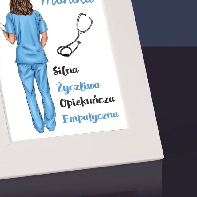 Kreator Postaci: Cechy Pielęgniarki - Ramka Na Zdjęcie