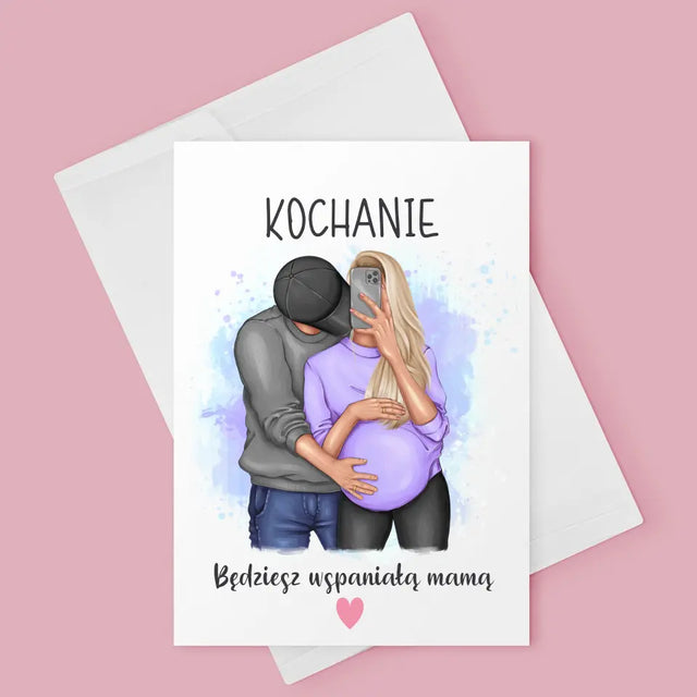 Kreator Postaci: Będziesz Wspaniałą Mamą - Kartka Z Życzeniami