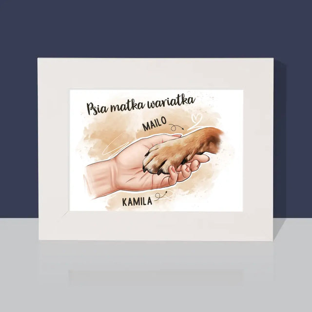 Kreator Postaci: Psia Matka - Ramka Na Zdjęcie - poziom