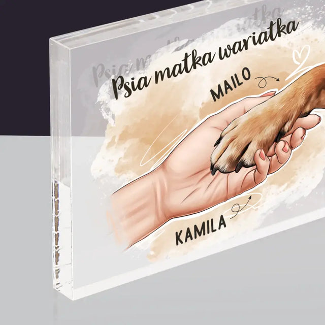 Kreator Postaci: Psia Matka - Blok Akrylowy - poziom