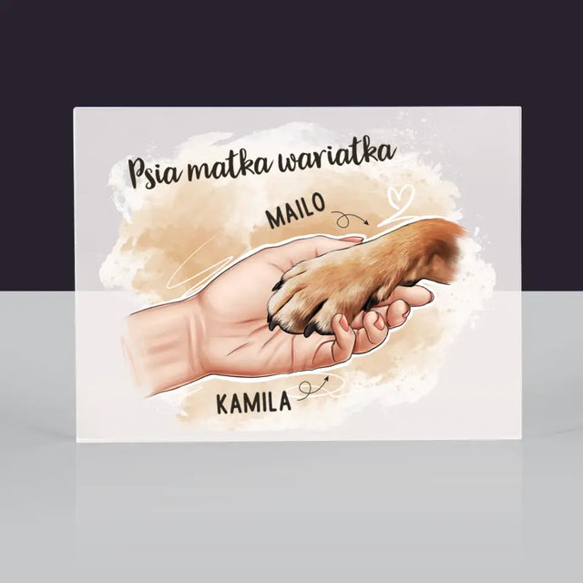 Kreator Postaci: Psia Matka - Blok Akrylowy - poziom