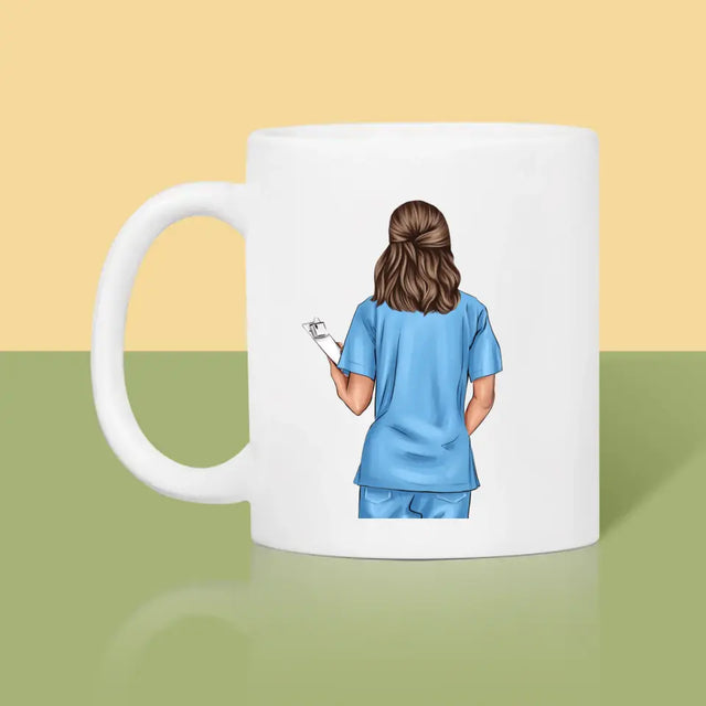 Kreator Postaci: Cechy Pielęgniarki - Kubek z Nadrukiem