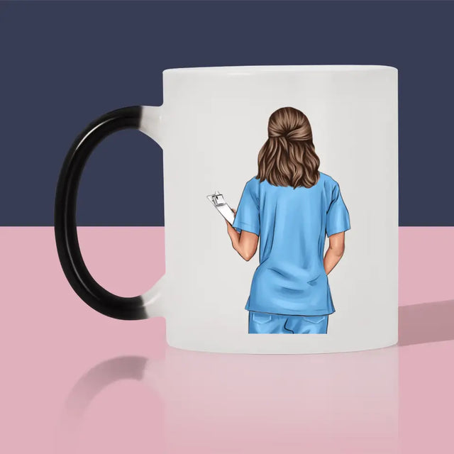 Kreator Postaci: Cechy Pielęgniarki - Kubek z Nadrukiem