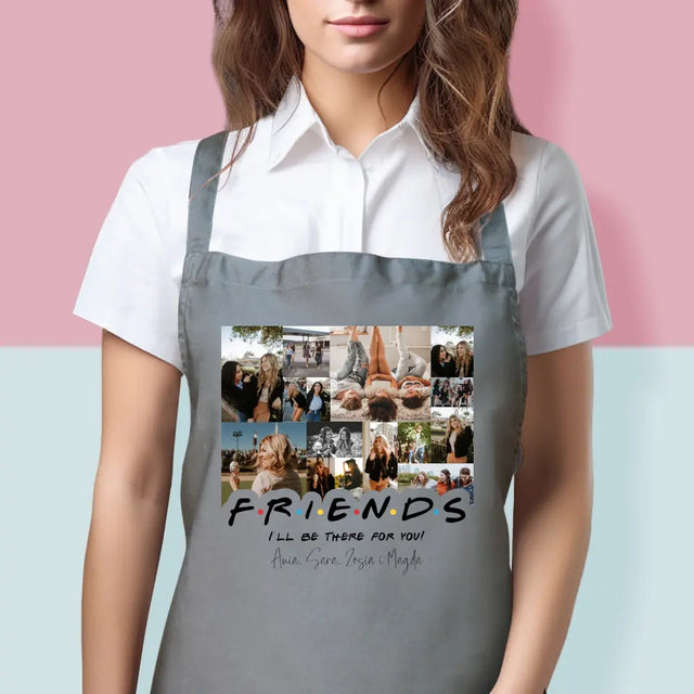 Fotokolaż: Friends - Fartuch z Nadrukiem