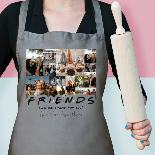 Fotokolaż: Friends - Fartuch z Nadrukiem