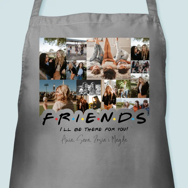 Fotokolaż: Friends - Fartuch z Nadrukiem