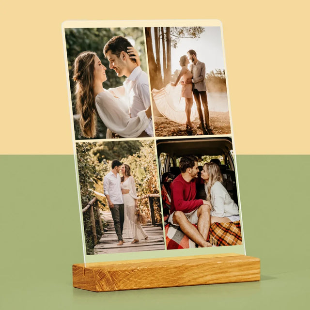 Fotokolaż: 4 Zdjęcia - Wydruk Na Szkle Akrylowym