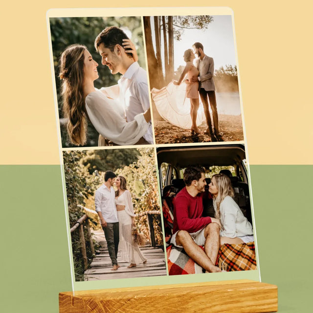 Fotokolaż: 4 Zdjęcia - Wydruk Na Szkle Akrylowym