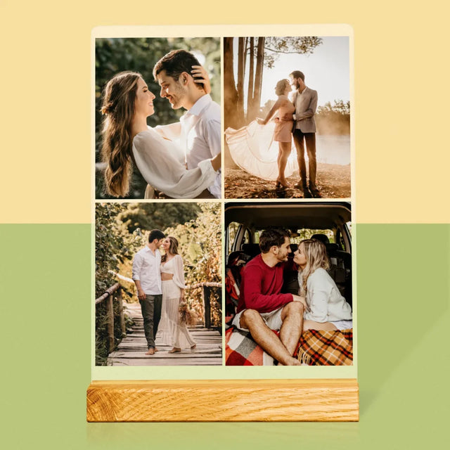 Fotokolaż: 4 Zdjęcia - Wydruk Na Szkle Akrylowym