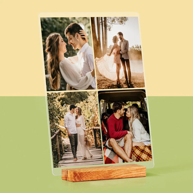 Fotokolaż: 4 Zdjęcia - Wydruk Na Szkle Akrylowym