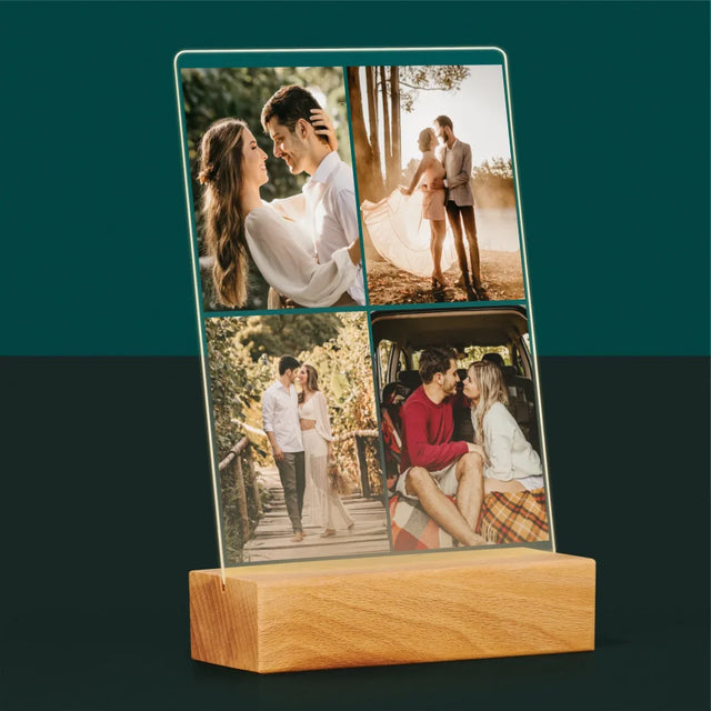 Fotokolaż: 4 Zdjęcia - Wydruk Na Szkle Akrylowym